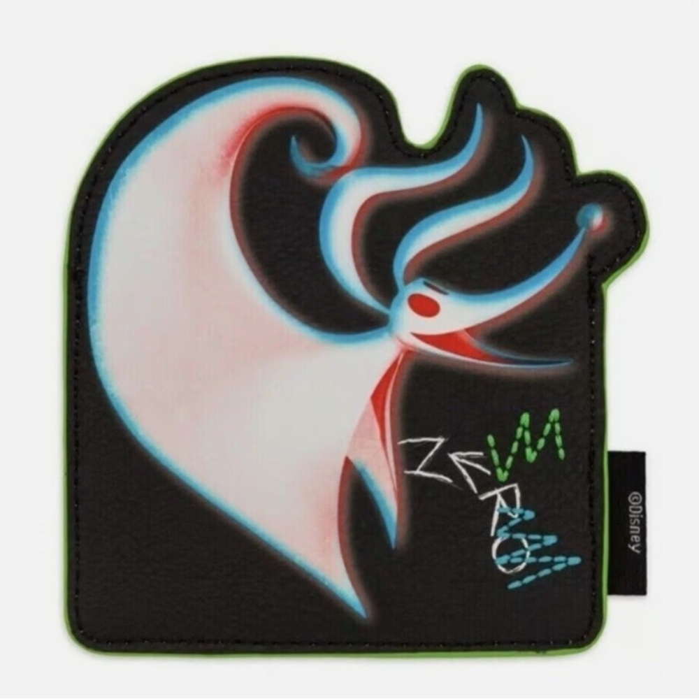 Disney Parks Zero nightmare before Christmas Loungefly Wallet NWT!​